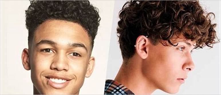 Boys curly hairstyles